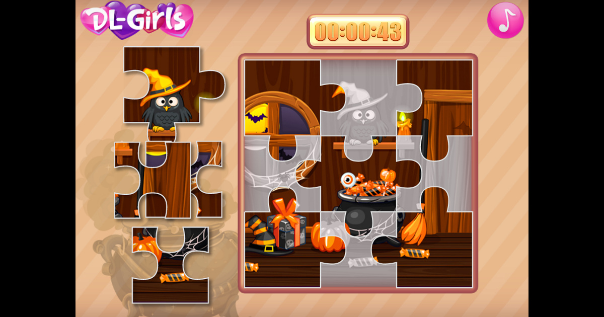 Image Witchs House Halloween Puzzles